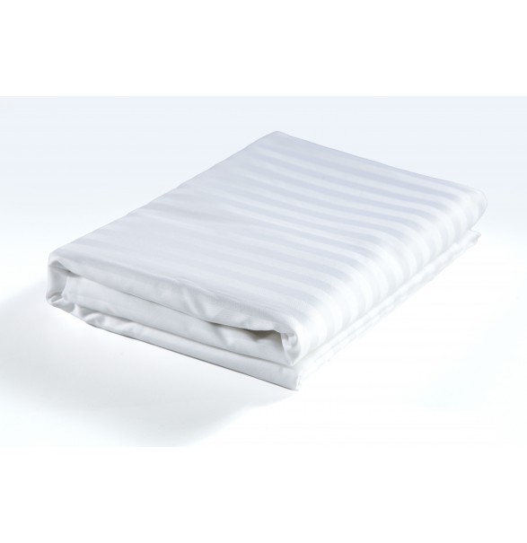 Bed Sheet White Single PREMIUM 180x280cm