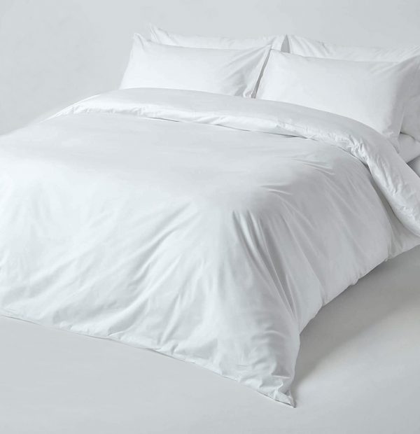 Duvet Cover White Single DELUXE 170x245cm