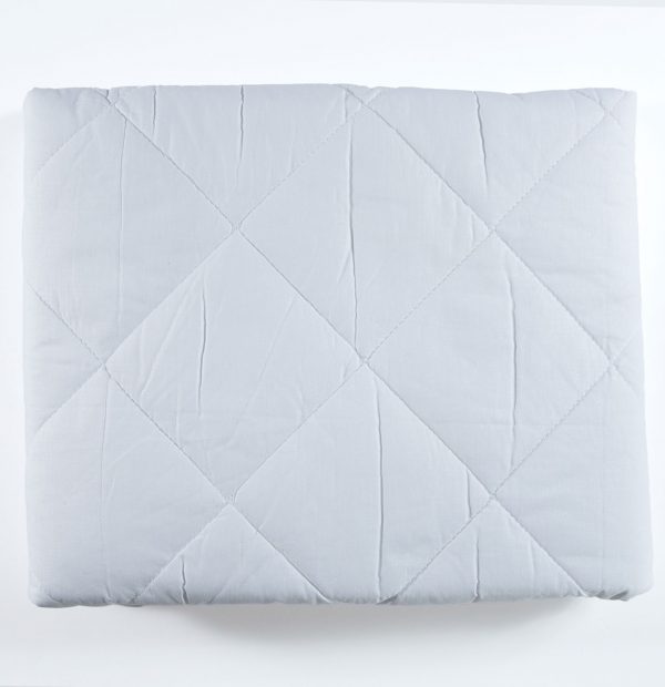 Mattress Protector Single 90x190cm - Quilted, Waterproof, Polycotton Covering, 100 GSM