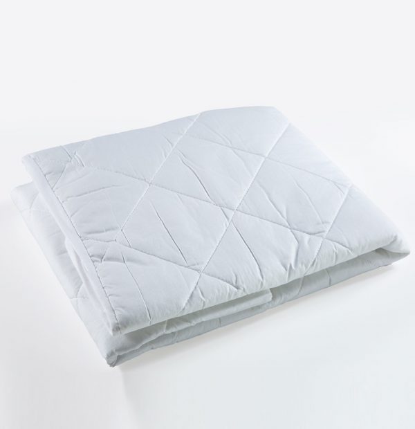 Mattress Protector Single 120x200cm - Quilted, Waterproof, Polycotton Covering, 100 GSM