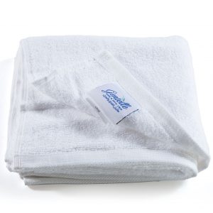 Hand Towel - White DELUXE 40x70cm - 625 GSM, 100% Cotton