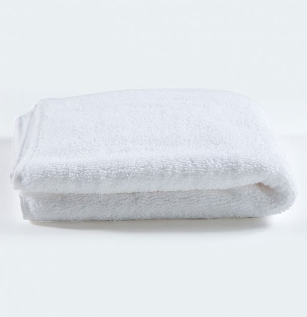 Hand Towel - White DELUXE 40x70cm - 625 GSM, 100% Cotton