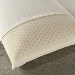 Gentelle Natural Latex Pillow - Standard 40x60cm - Anti-bacterial, Mildew-proof, Hypoallergenic, Anti-microbial