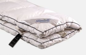 Mattress Topper King DELUXE 200x200+5cm - 200TC Polycotton Outer Covering, Microfiber Fill