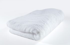 Bath Towel - White 70x140cm - 625 GSM, 100% Cotton