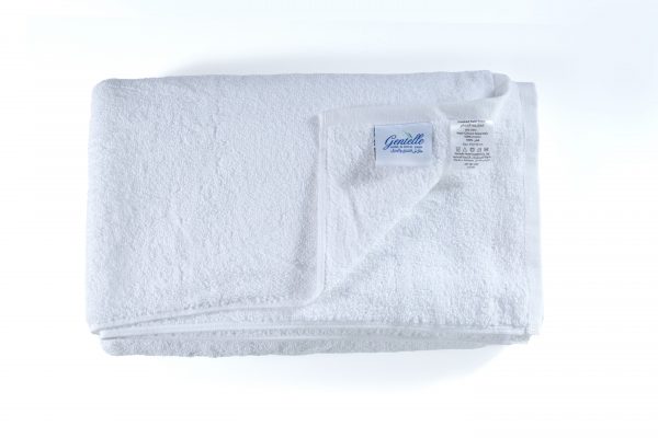 Bath Towel - White DELUXE 75x150cm - 600 GSM, 100% Cotton