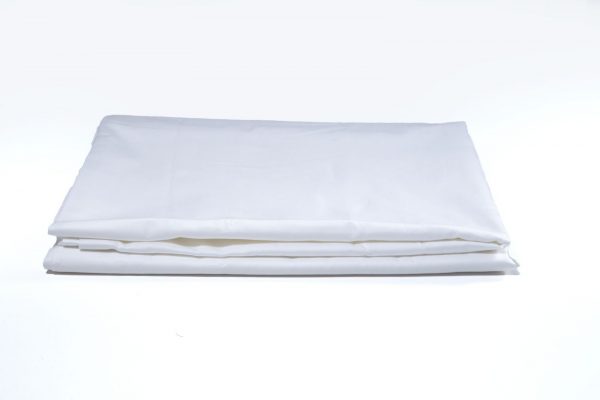 Bed Sheet White Single DELUXE 160x270cm