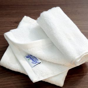 Face Towel - White DELUXE 31x31cm - 625 GSM, 100% Cotton