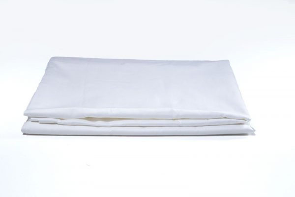 Bed Sheet White Single DELUXE 180x280cm