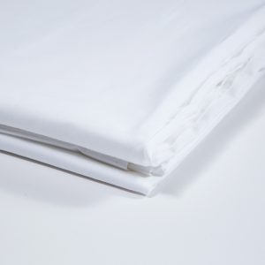 Bed Sheet White Single PREMIUM 180x280cm