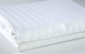 Bed Sheet White Single DELUXE 180x280cm