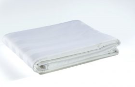 Bed Sheet White Single DELUXE 210x280cm