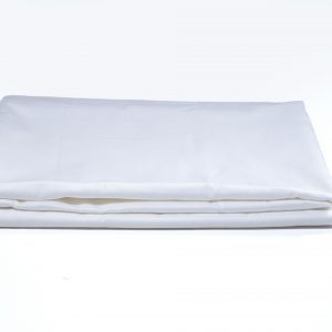 Bed Sheet White King DELUXE 280x280cm - 250TC, Polycotton, Plain Design