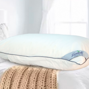 Duck Feather Pillow - 50x90cm - 100% Cotton 250TC Percale Outer Fabric, 1800g