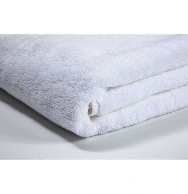 Bath Towel - White PREMIUM 100x160cm - 675 GSM, 100% Cotton