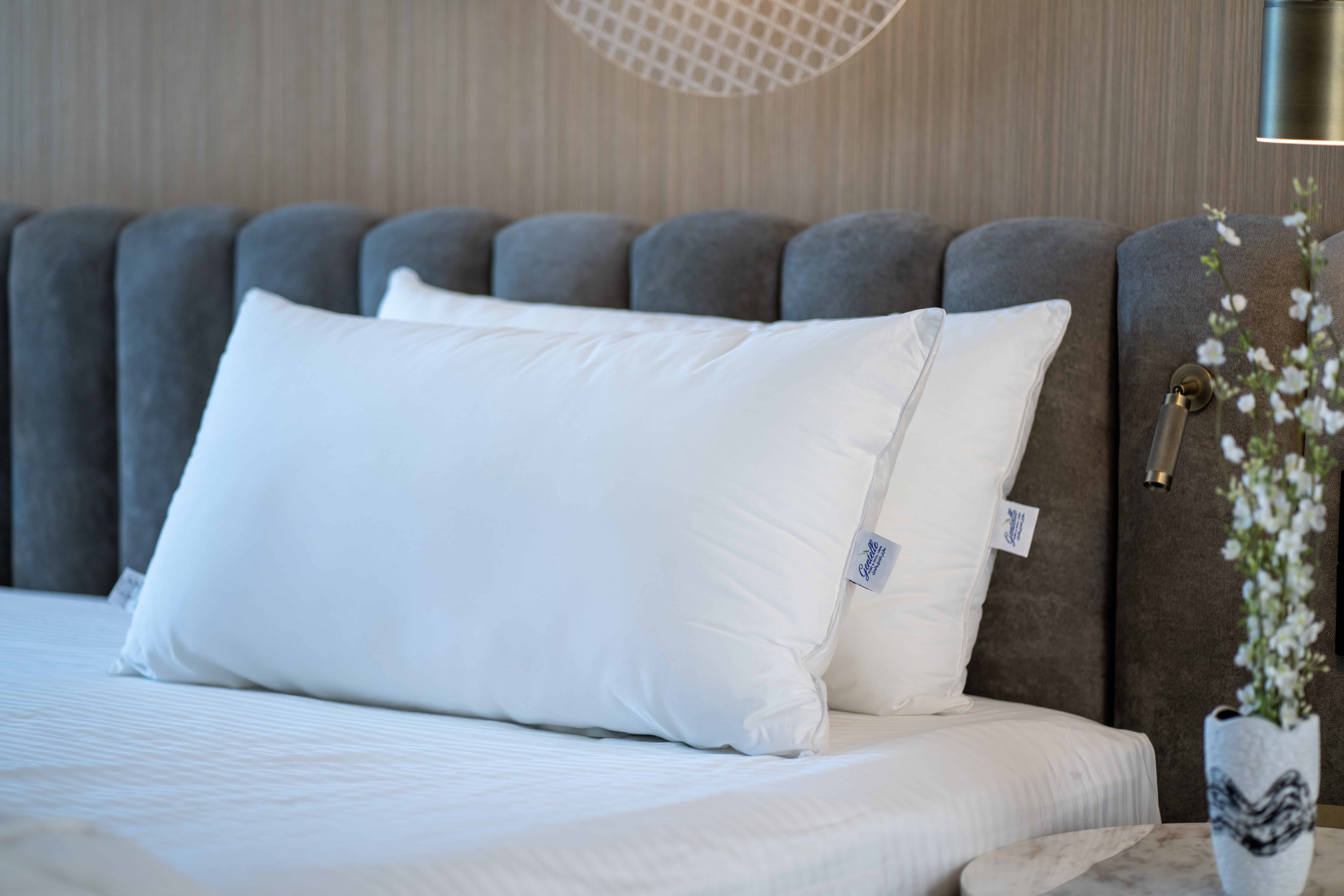 Premium Pillow Cover White Striped - Image 5