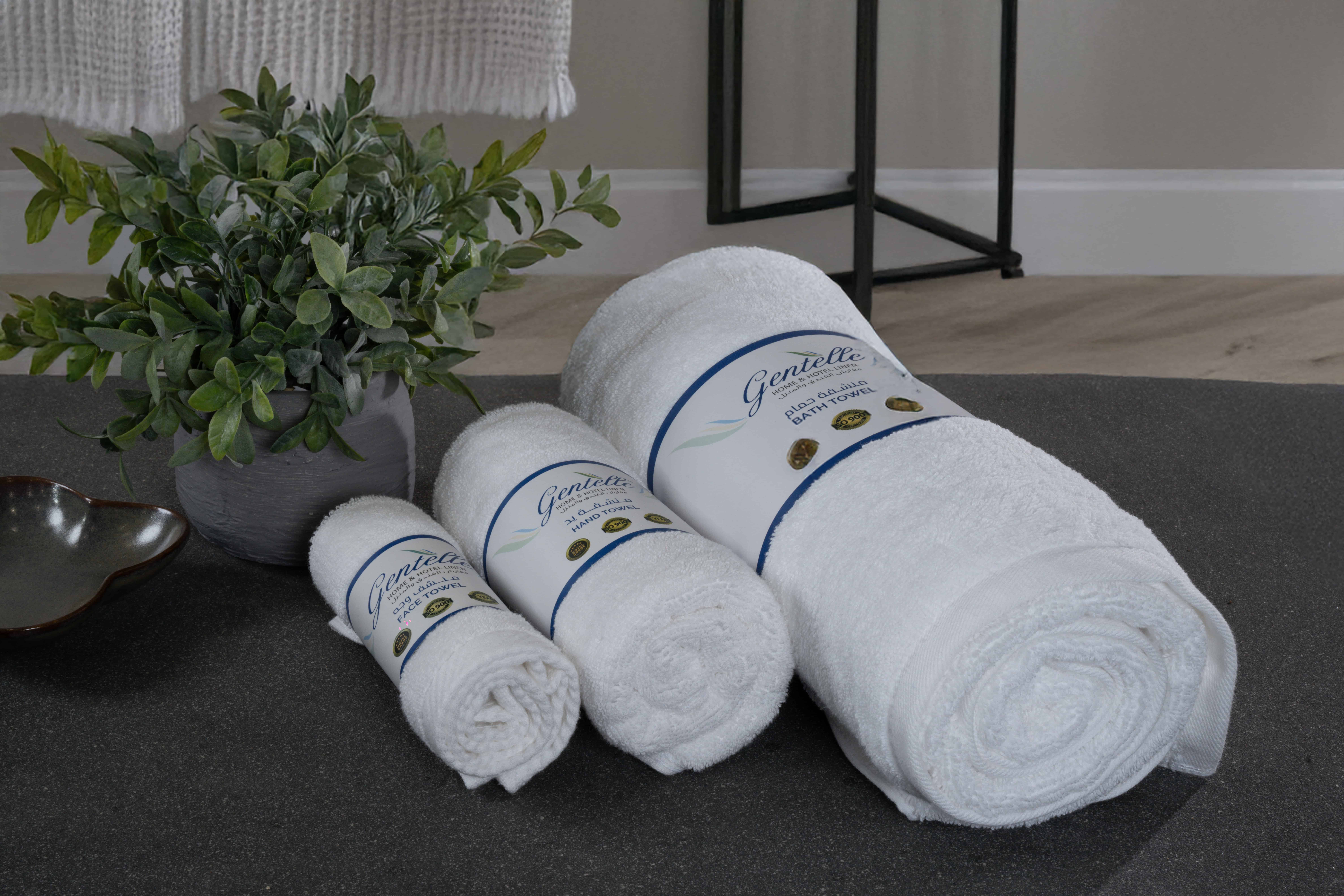 Premium Hand Towel White - Image 3