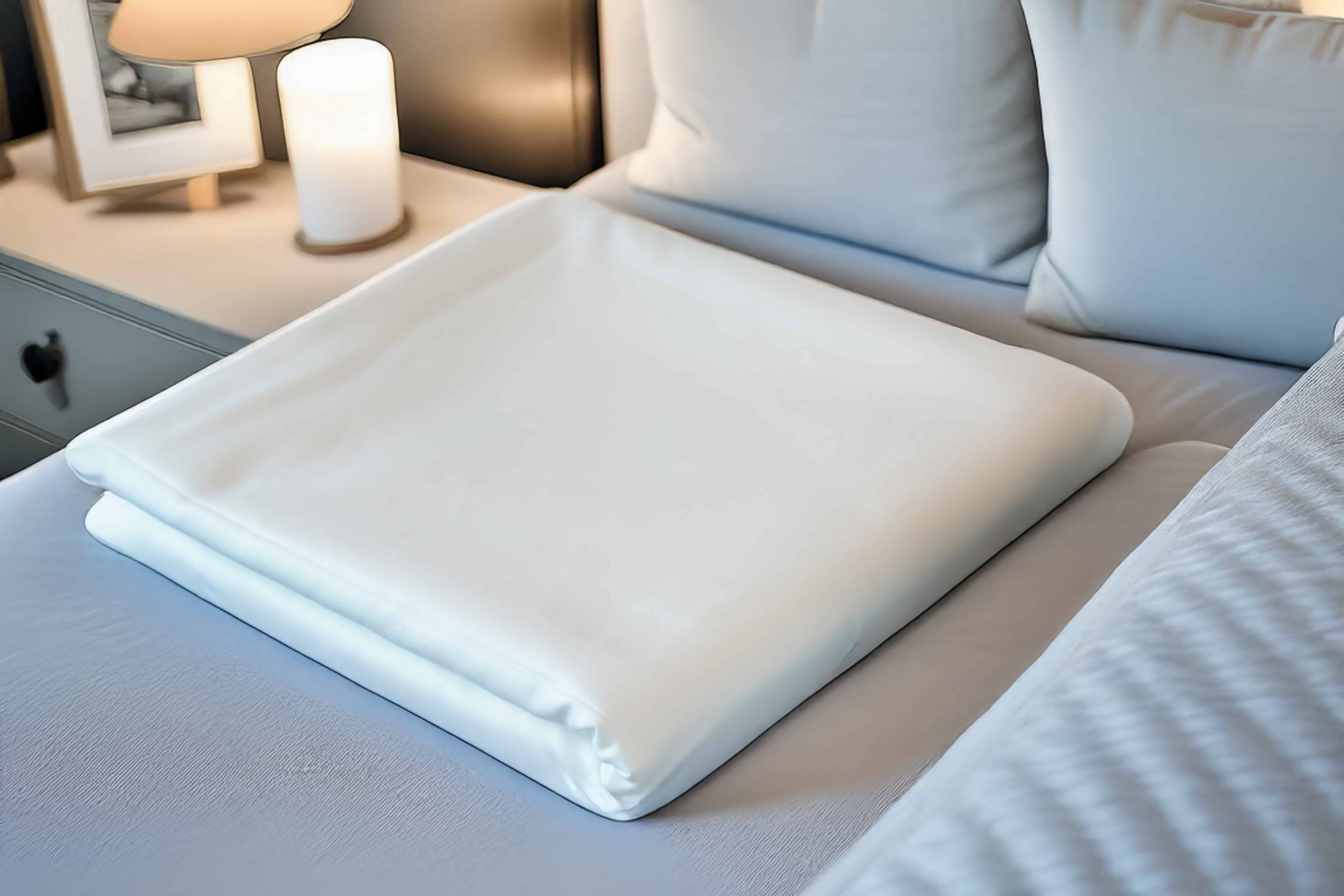 Deluxe Flat Sheet White Plain - Image 7