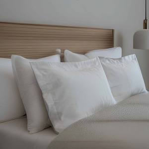Deluxe Pillow Cover White Plain