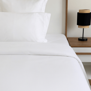 Diamond Jacquard 3-Piece Twin Hotel Duvet Cover Set